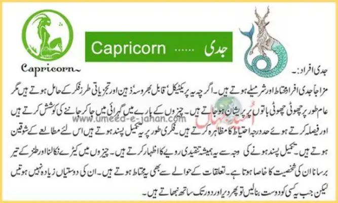 Daily Horoscope In Urdu android App screenshot 0